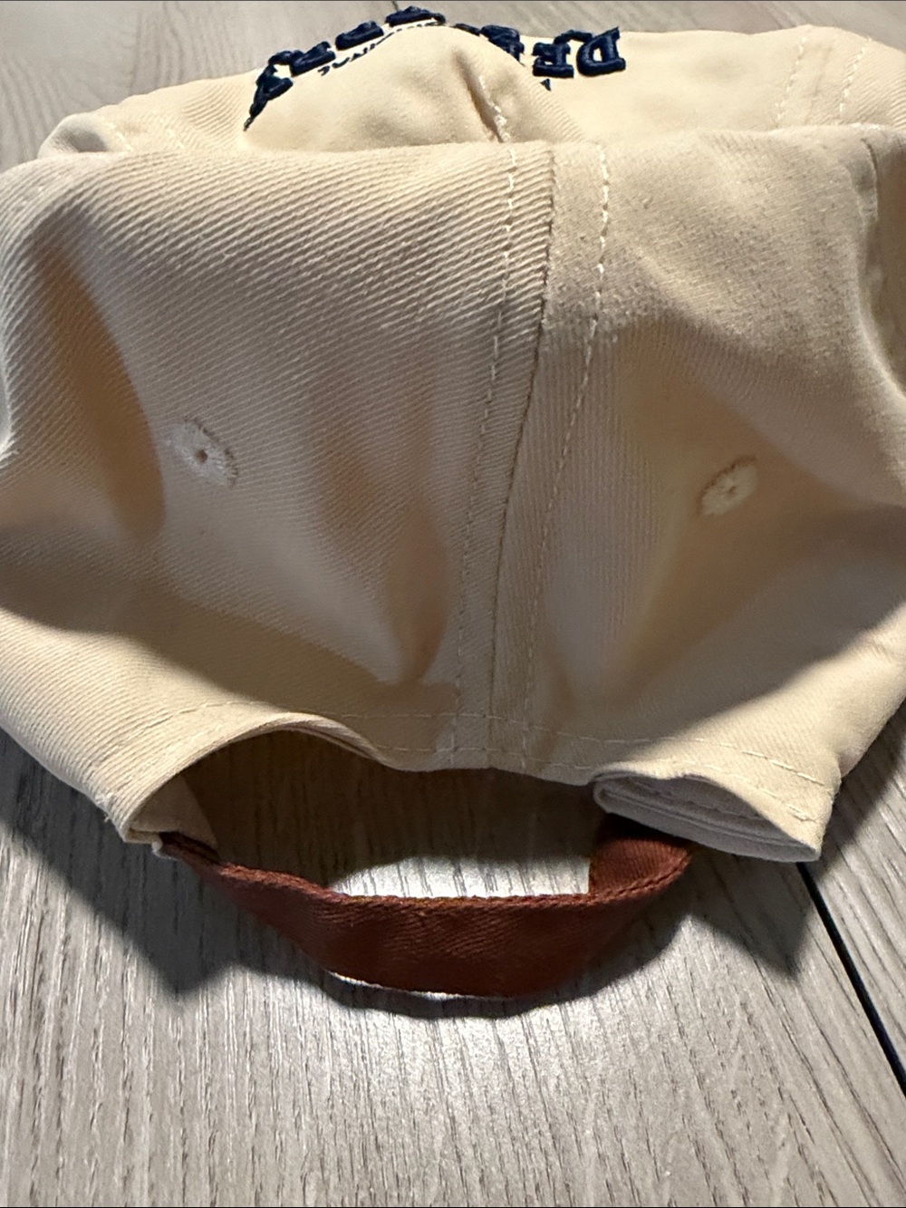 Beige Rope-Accent Baseball Cap - Picture 2 of 2
